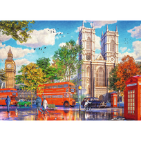 delione 3 - Trefl Premium Plus A View Of London, 1000 det. - 2 nuotrauka