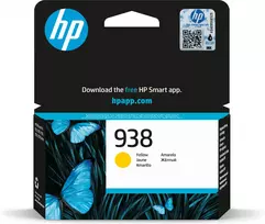 hp 21 - HP 938 Yellow Original Ink Cartridge | 4S6X7PE - 4 nuotrauka