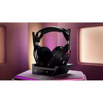 logitech ausines - Logitech Astro A50 Gaming Headset Juodas (Black) - 2 nuotrauka