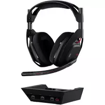logitech ausines - Logitech Astro A50 Gaming Headset Juodas (Black) - 4 nuotrauka