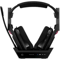 logitech ausines - Logitech Astro A50 Gaming Headset Juodas (Black) - 8 nuotrauka