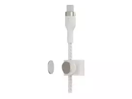 lightning mfi - Belkin CAA011BT1MWH USB kabelis 1 m USB C USB C/Lightning Balta - 2 nuotrauka