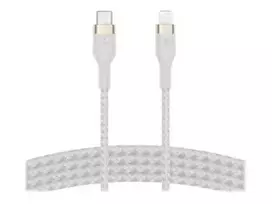 lightning mfi - Belkin CAA011BT1MWH USB kabelis 1 m USB C USB C/Lightning Balta - 4 nuotrauka