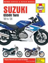 Suzuki GS500 Twin (89 - 08). Gamintojas: Suzuki, Modelis: Haynes Repair Manual