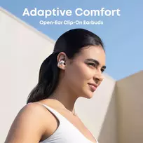 anker soundcore - Anker Soundcore AeroClip White (Baltos) - 5 nuotrauka