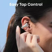 anker soundcore - Anker Soundcore AeroClip White (Baltos) - 6 nuotrauka