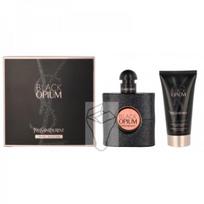 black opium - Yves Saint Laurent Black Opium rinkinys moterims EDP 50 ml + kūno losjonas 50 ml - 2 nuotrauka