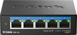 switch 2.5g - D-Link DMS-105/E 5-Port 2.5G Multi-Gigabit Desktop Switch - 6 nuotrauka