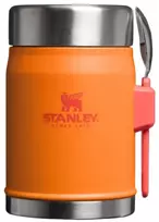 Stanley The Legendary Food Jar + Spork, 0.4 l, Oranžinė (Orange)