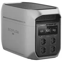 nesiojama elektros stotele - EcoFlow DELTA 3 Max Plus (Juoda) - 4 nuotrauka