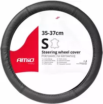 Amio Automobilio vairo užvalkalas 35-37 cm, natūrali oda, SWC-50-S