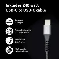 usb c pakrovejas - POWER ADAPTER USB-C GAN  C520C/7810010 INTENSO - 3 nuotrauka