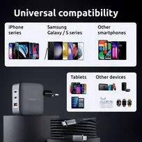 usb c pakrovejas - POWER ADAPTER USB-C GAN  C520C/7810010 INTENSO - 7 nuotrauka