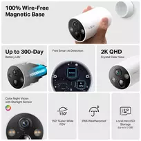 tp link - WRL CAMERA SMART H.264/TAPO C425 TP-LINK | TAPOC425 - 7 nuotrauka