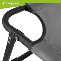 sodo gultas - Trizand Sulankstomas sodo gultas, 192 x 68 x 28 cm, pilkas (Gray) - 3 nuotrauka