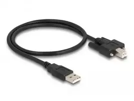 usb 2.0 a b cable - LANBERG CA-USBA-11CC-0050-BK - 2 nuotrauka