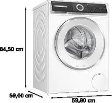 skalbimo masinos 10 kg - Bosch WGH256AWSN Baltas (White) - 4 nuotrauka