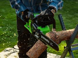 greenworks grandininis pjuklas - Greenworks GD40CS15 35 cm - 5 nuotrauka
