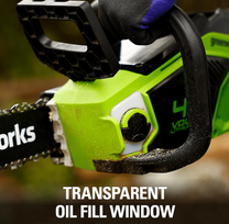 greenworks grandininis pjuklas - Greenworks GD40CS15 35 cm - 14 nuotrauka