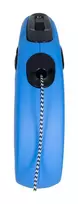 suns pavadeliais - FLEXI New Classic S Cord 5 m mėlynas (Blue) automatinis pavadėlis - 4 nuotrauka