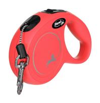 suns pavadeliais - Flexi New Classic XS automatinis virvinis pavadėlis 3 m raudonas - 3 nuotrauka