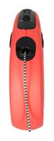 suns pavadeliais - Flexi New Classic XS automatinis virvinis pavadėlis 3 m raudonas - 5 nuotrauka