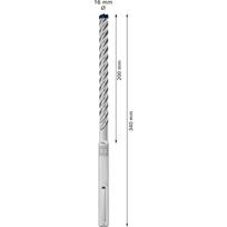 x20 max - Grąžtas betonui Bosch SDS-max-8X; 16x200x340 mm; 5 vnt. - 5 nuotrauka