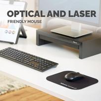 peles kilimelis mouse pad - Pelės kilimėlis Fellowes Microban, 19.9 cm x 23.2 cm x 0.2 cm - 3 nuotrauka