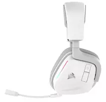 belaides zaidimu ausines - Corsair VOID WIRELESS v2 Žaidimams Baltos (White) - 4 nuotrauka