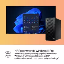 stacionarus kompiuteriai - HP ProDesk 4 Tower G1i Desktop AI PC Intel Core Ultra 5 225 16GB DDR5 512GB SSD Windows 11 Pro Juodas (Black) - 4 nuotrauka
