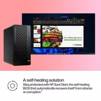 stacionarus kompiuteriai - HP ProDesk 4 Tower G1i Desktop AI PC Intel Core Ultra 5 225 16GB DDR5 512GB SSD Windows 11 Pro Juodas (Black) - 5 nuotrauka