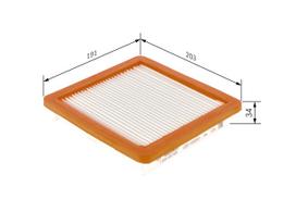 20 filtro - Oro filtras BOSCH F 026 400 548 - 3 nuotrauka