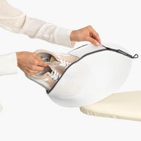 skalbiniu deze brabantia - Brabantia Batų plovimo tinklelis Brabantia juodai balta - 3 nuotrauka