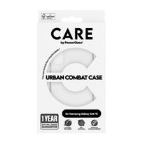 telefonas galaxy s24 - PanzerGlass CARE Urban Combat Dėklas Samsung Galaxy S24 FE - Permatomas (Transparent) - 3 nuotrauka