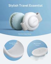 ankeriai - Anker MagGo Wireless Charging Station (3-in-1, Foldable Pad), White | B25M8H21 - 8 nuotrauka