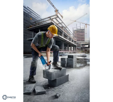 bosch kampinis slifuoklis - Bosch GWS 27-230 PR, 2700 W - 4 nuotrauka
