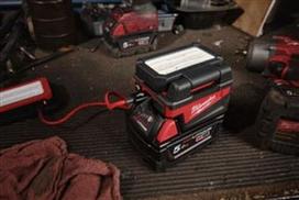 apsvietimo sviestuvas - Milwaukee M18 ALIS-0, 1000lm, IP54 (be akumuliatoriaus ir įkroviklio) - 3 nuotrauka