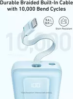 ankeriai - Anker A1688H11 10000 mAh Juoda (Black) - 7 nuotrauka