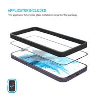 iphone 17 stiklas - Ekrano apsauga Fixed Full Cover 2,5D TEMPERED Apple iPhone 17, 2vnt, juoda - 4 nuotrauka