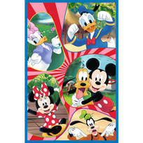 mickey mouse - Trefl Mikio Peliuko Komanda 34887, 3 x 80 det. - 4 nuotrauka