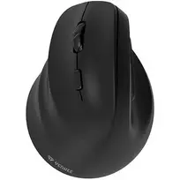 wireless ergonomic mouse - Yenkee YMS 5060L Ergonominė Kairiarankė Belaidė Pelė Juoda (Black) - 7 nuotrauka