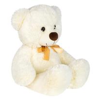 pliusinis meskinas - Fancy minkštas žaislas meškis Mika LT00-MMK1, kreminė (Cream), 37 cm - 5 nuotrauka
