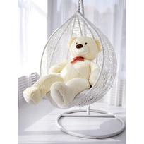 pliusinis meskinas - Pliušinis žaislas meška Fancy Bear LT00-MMI4, baltas, 78 cm - 2 nuotrauka