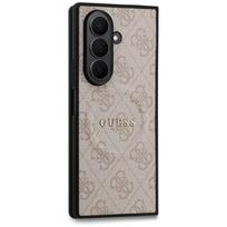 samsung fold - Guess PU Leather 4G Colored Ring Magnetic Case for Samsung Galaxy Z Fold 7 Rudas (Brown) - 5 nuotrauka