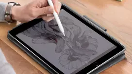 klaviatura slim - Logitech Slim Folio QWERTZ Vokiečių (German) Grafitas (Graphite) - 4 nuotrauka