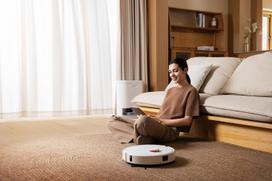 xiaomi siurblys - Xiaomi Robot Vacuum H50 White (Baltas) - 4 nuotrauka