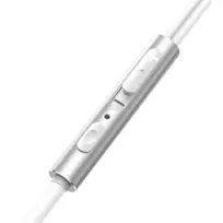 laidines ausines 3,5mm - Joyroom JR-EW03 laidinės ausinės, pusiau į ausį (sidabrinės) - 3 nuotrauka