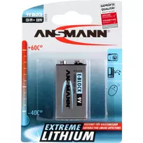 9v baterija - Ansmann 9V E-Block Vienkartinė baterija Litis - 4 nuotrauka