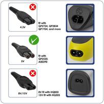 oneblade - Akyga USB maitinimo laidas AK-PD-10 Philips OneBlade 1.8m - 2 nuotrauka