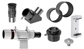 teleskopo saules filtras - Bresser Messier AR-102/1000 EXOS-2/EQ5 teleskopas - 4 nuotrauka